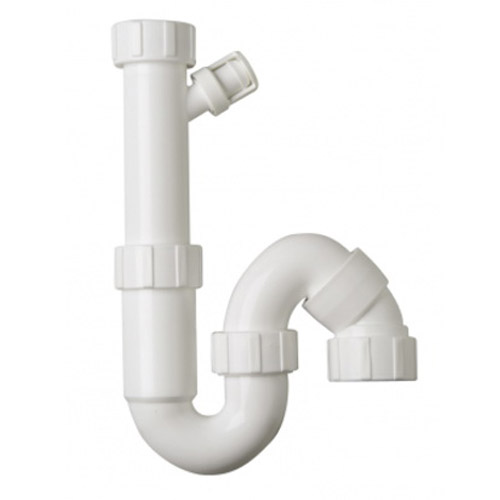 Aqualine Combination S&P Telescopic Dishwasher Trap 40mm Polypropylene White SP40TDW Aqualine Combination S&P Telescopic Dishwasher Trap 40mm Polypropylene White SP40TDW