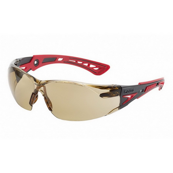 Rush+ Safety Glass Twilight Lens Anti-Scratch Anti-Fog Platinum Coating Rush+ Safety Glass Twilight Lens Anti-Scratch Anti-Fog Platinum Coating