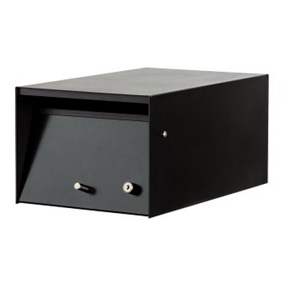 Urban Front Open Letter Box 250 x 400 x 190 in Black URBFOBLK Urban Front Open Letter Box 250 x 400 x 190 in Black URBFOBLK