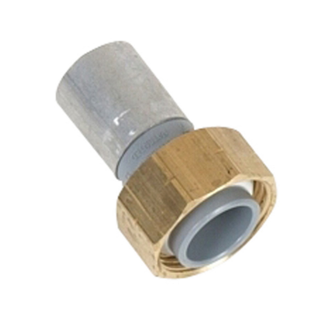 Buteline Reducer Connector 3/4 in x 15 mm Polybutylene BSP x Female Swivel F2015 Buteline Reducer Connector 3/4 in x 15 mm Polybutylene BSP x Female Swivel F2015