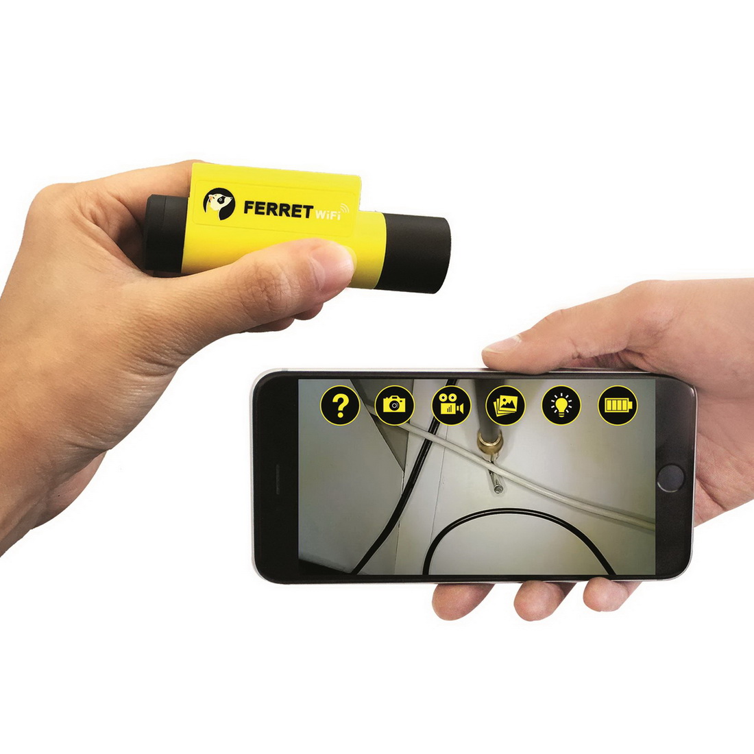CFWF50 Series WIFI Multipurpose Wireless Inspection Camera & Cable Pulling Tool Kit CFWF50 Series WIFI Multipurpose Wireless Inspection Camera & Cable Pulling Tool Kit