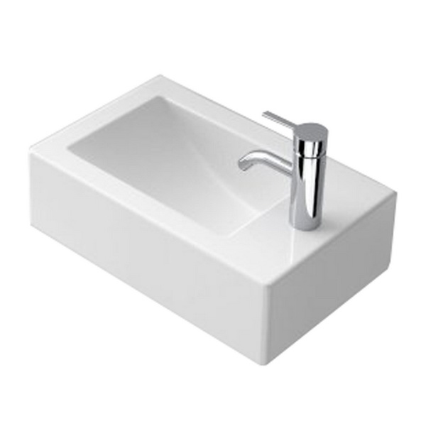 Caroma Liano Rectangular Wall Basin White 2 L 170 x 280 x 460 mm Caroma Liano Rectangular Wall Basin White 2 L 170 x 280 x 460 mm