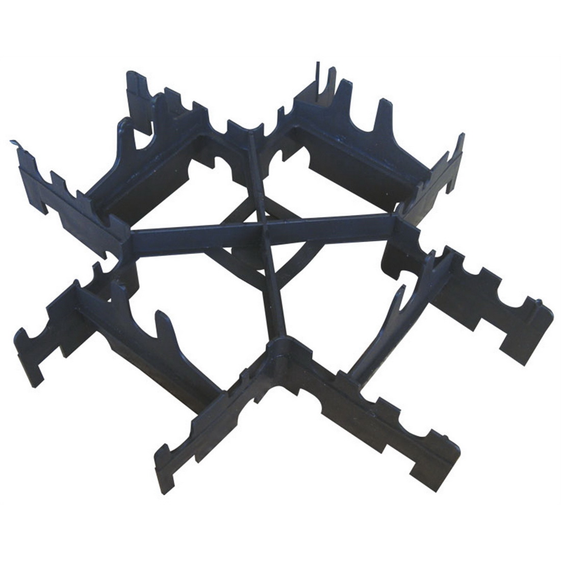 Expol Center Spacer 100 x 80 x 300 mm Plastic Black SPACER100 Expol Center Spacer 100 x 80 x 300 mm Plastic Black SPACER100