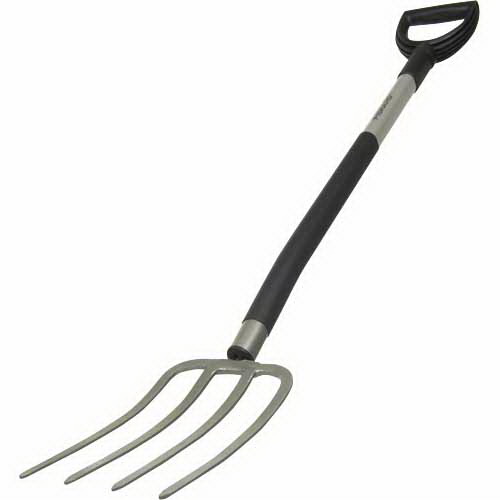 Fiskars Digging Ergonomic Garden Fork 105 x 205 x 1250 mm Boron Steel FK133400 Fiskars Digging Ergonomic Garden Fork 105 x 205 x 1250 mm Boron Steel FK133400