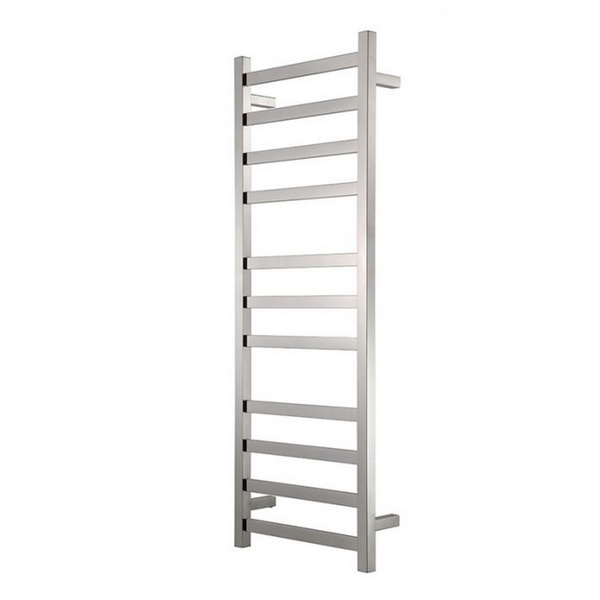 Heirloom Studio 1 Slimline Ladder Square Heated Towel Warmer Polished Stainless Steel 1220 x 440 x 120 mm Heirloom Studio 1 Slimline Ladder Square Heated Towel Warmer Polished Stainless Steel 1220 x 440 x 120 mm