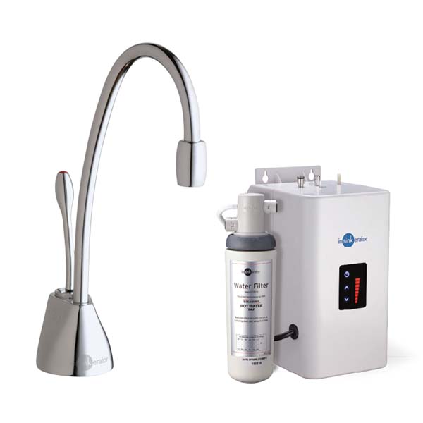 InSinkErator HotTap GN1100C Steaming Hot Water Tap - Chrome InSinkErator HotTap GN1100C Steaming Hot Water Tap - Chrome