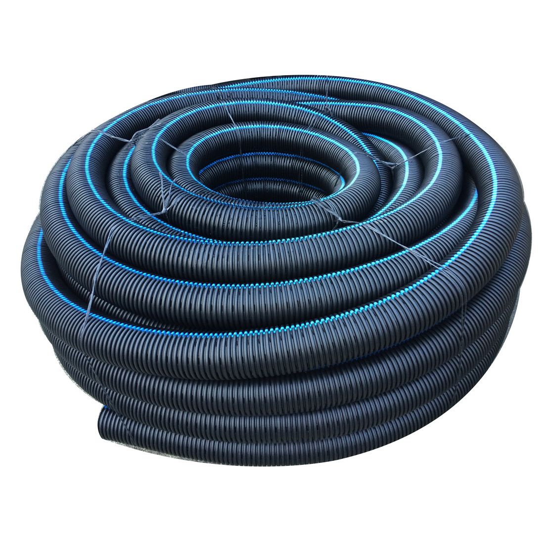 Iplex Nexusflo Twin Wall Smooth Bore Punched Polyethylene Land Drainage Pipe 160mm x 45m Iplex Nexusflo Twin Wall Smooth Bore Punched Polyethylene Land Drainage Pipe 160mm x 45m