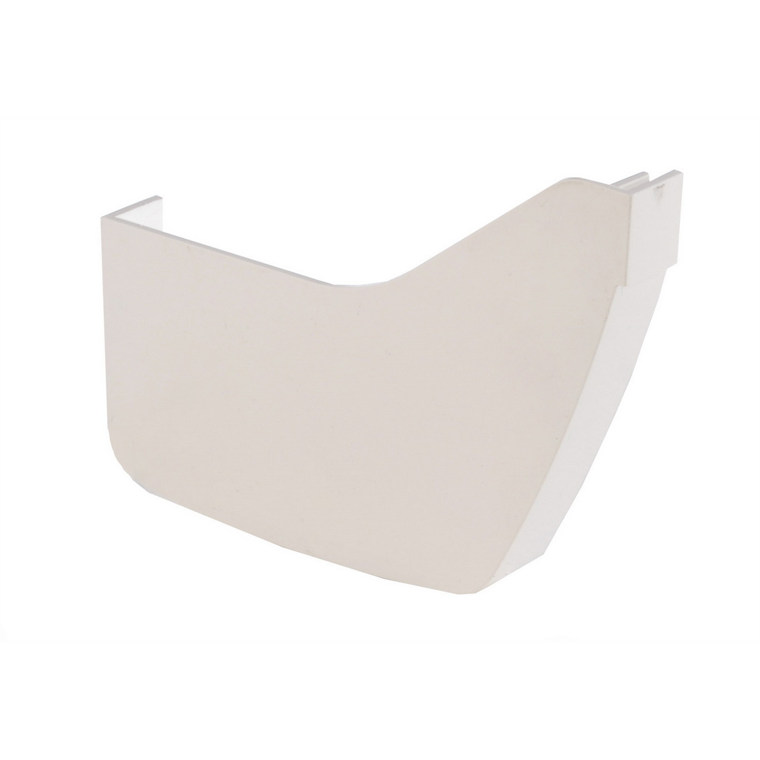 Marley Flowline Left Hand Stopend White FL3 Marley Flowline Left Hand Stopend White FL3