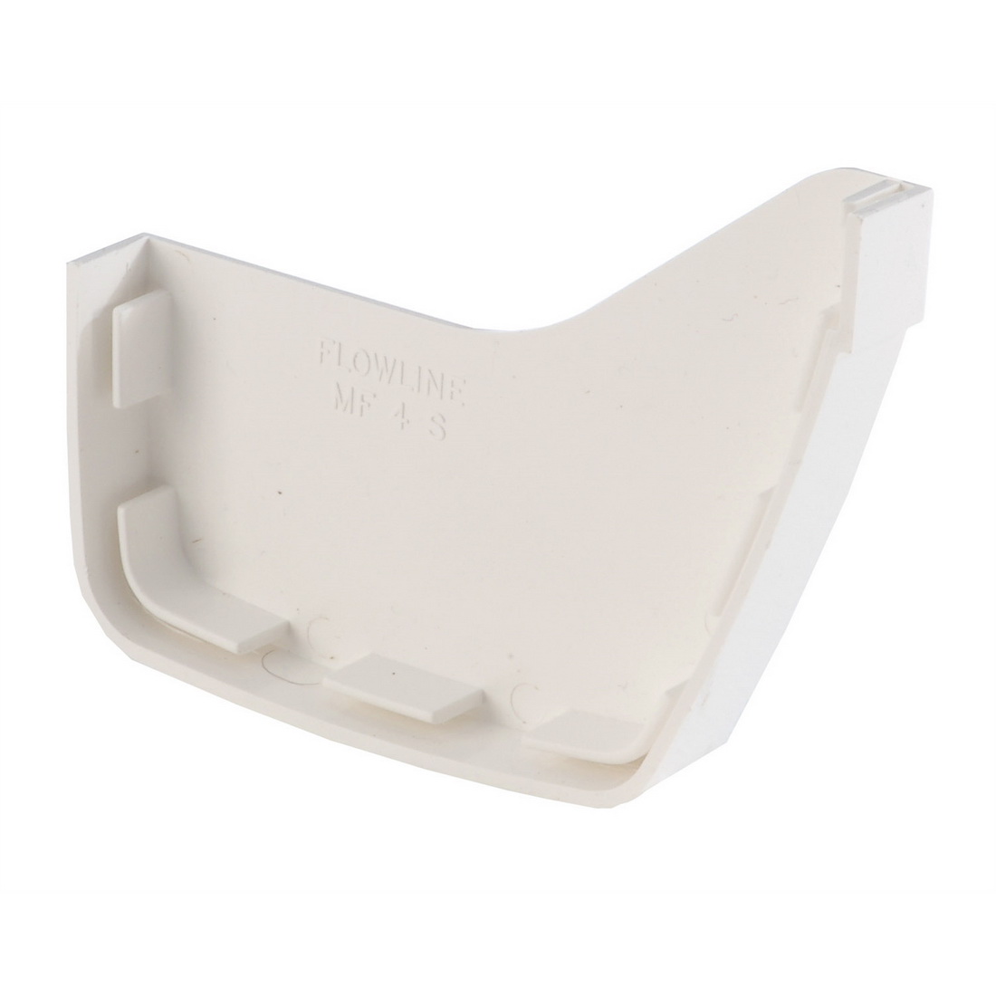 Marley Flowline Right Hand Stopend White FL4 Marley Flowline Right Hand Stopend White FL4