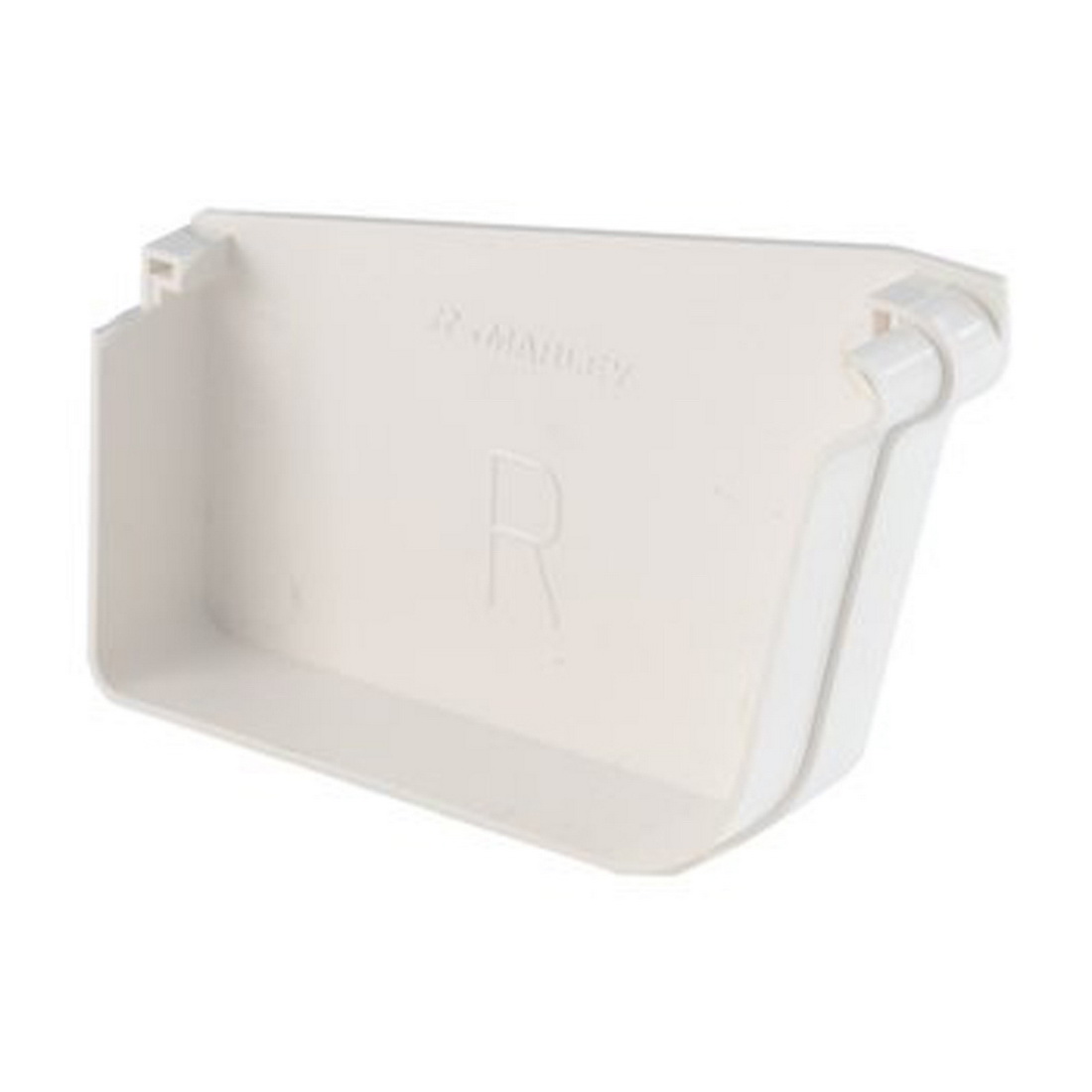 Marley Stormcold Left Hand Combination Stop End 90 x 130 x 30 mm White MS3 Marley Stormcold Left Hand Combination Stop End 90 x 130 x 30 mm White MS3