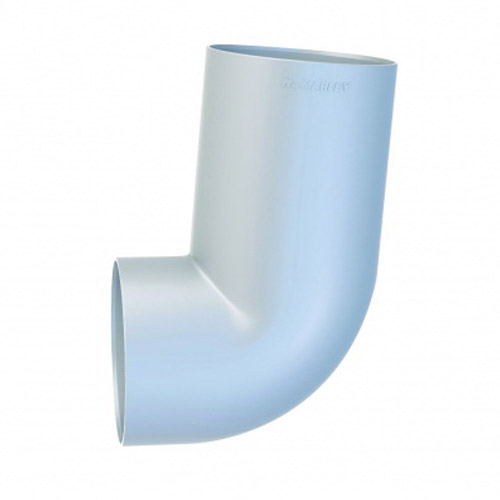 Marley Round Downpipe Socket Bend 80 mm 95 deg F&F Titanium RB2.80.TTN Marley Round Downpipe Socket Bend 80 mm 95 deg F&F Titanium RB2.80.TTN