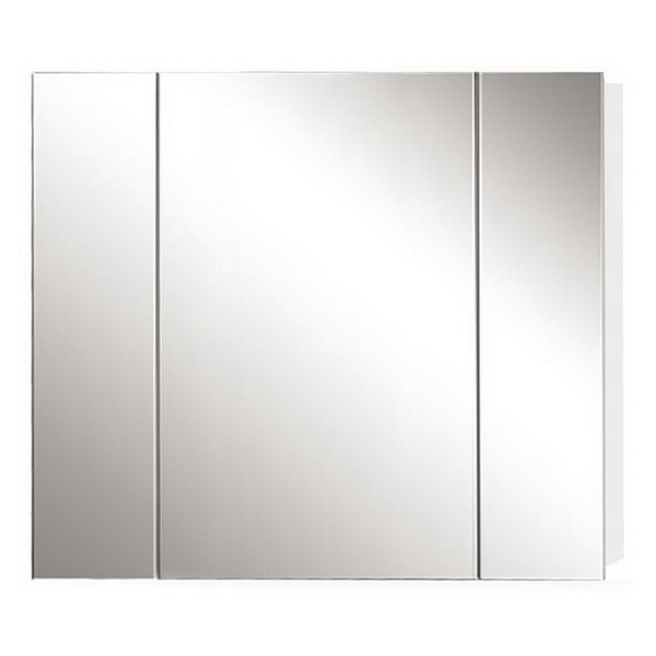 Newtech Avon Mirror Cabinet 800 x 900 mm Gloss White 3 Doors 5020 Newtech Avon Mirror Cabinet 800 x 900 mm Gloss White 3 Doors 5020