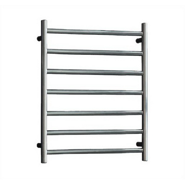 Newtech Round Heated Towel Rail Ladder 800 x 600 x 122 mm Mirror Polished 7 Bars 77 W CL100 Newtech Round Heated Towel Rail Ladder 800 x 600 x 122 mm Mirror Polished 7 Bars 77 W CL100