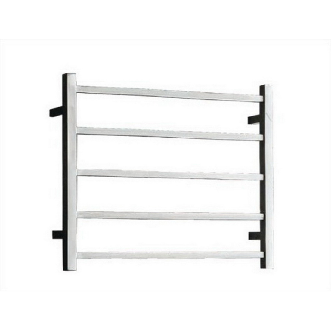 Newtech Square Heated Towel Rail Ladder 530 x 600 x 122 mm Mirror Polished 5 Bars 58 W ST65 Newtech Square Heated Towel Rail Ladder 530 x 600 x 122 mm Mirror Polished 5 Bars 58 W ST65