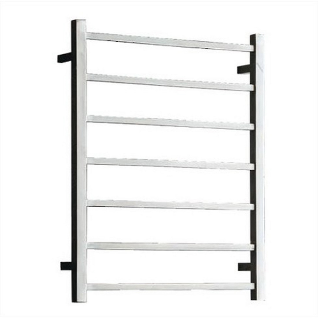 Newtech Square Heated Towel Rail Ladder 800 x 450 x 122 mm Mirror Polished 7 Bars 65 W ST78 Newtech Square Heated Towel Rail Ladder 800 x 450 x 122 mm Mirror Polished 7 Bars 65 W ST78