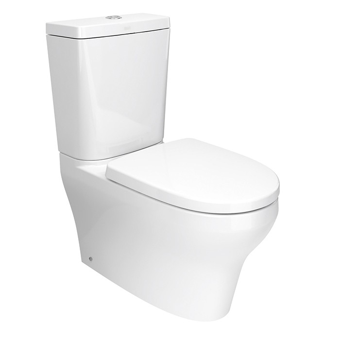Robertson Cygnet Neu Square Cistern Back to Wall Top Inlet Toilet Suite 845 x 380 x 680 mm White 12748.1 Robertson Cygnet Neu Square Cistern Back to Wall Top Inlet Toilet Suite 845 x 380 x 680 mm White 12748.1