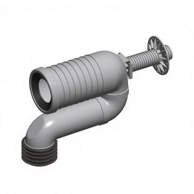 Robertson Universal Back to Wall Toilet Pan Connector 160 - 270mm PC-14787 Robertson Universal Back to Wall Toilet Pan Connector 160 - 270mm PC-14787