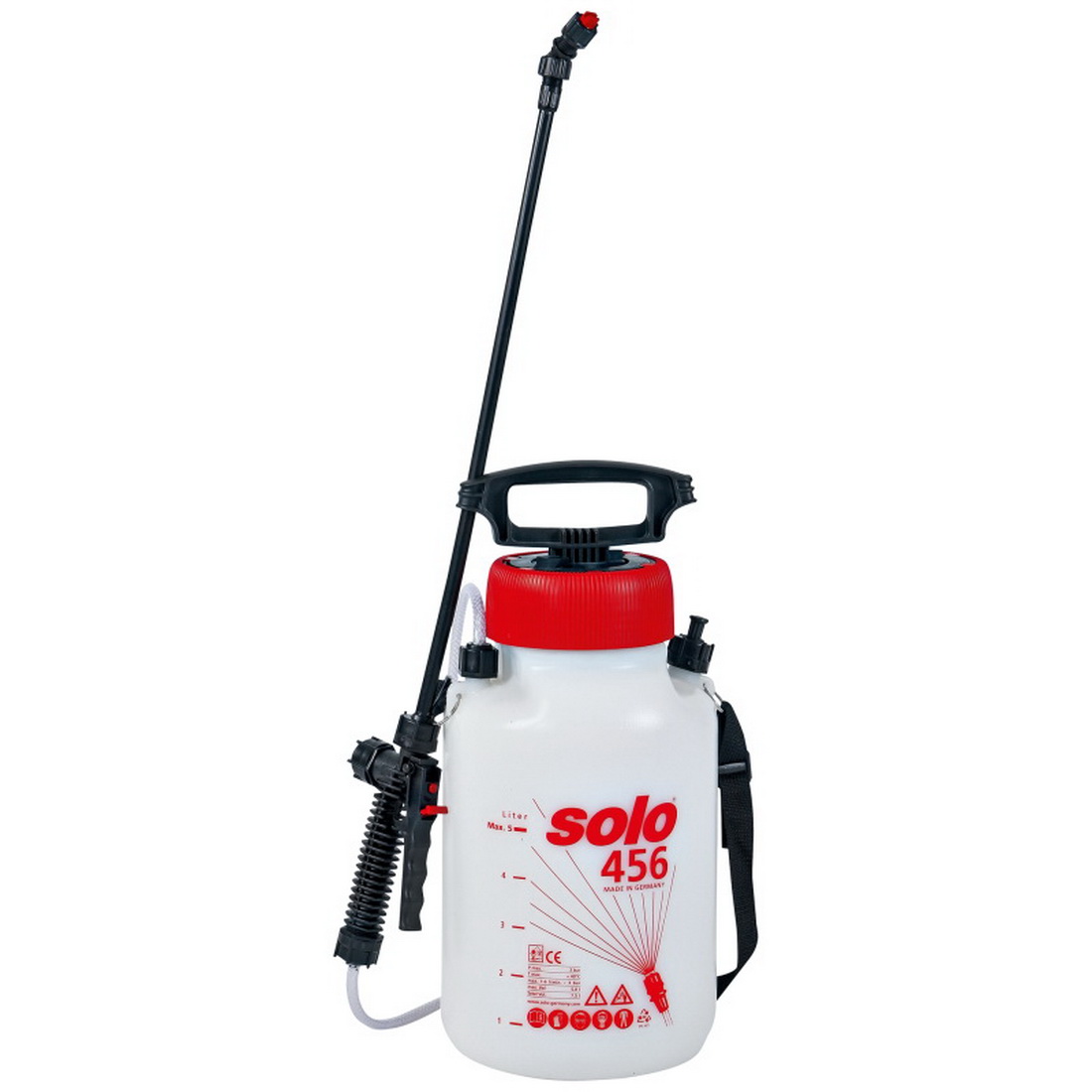 Solo Professional Manual Heavy Duty Pressure Sprayer 5 L 456 Solo Professional Manual Heavy Duty Pressure Sprayer 5 L 456