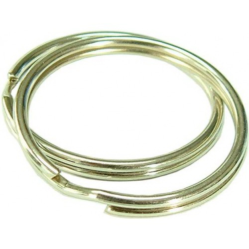 XCEL Split Key Ring 25mm Spring Steel Nickel Plated 4 card PREP060 XCEL Split Key Ring 25mm Spring Steel Nickel Plated 4 card PREP060