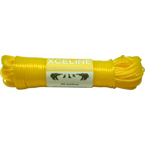 XCEL Clothesline Wire Yellow 50 m XCELINE50 XCEL Clothesline Wire Yellow 50 m XCELINE50